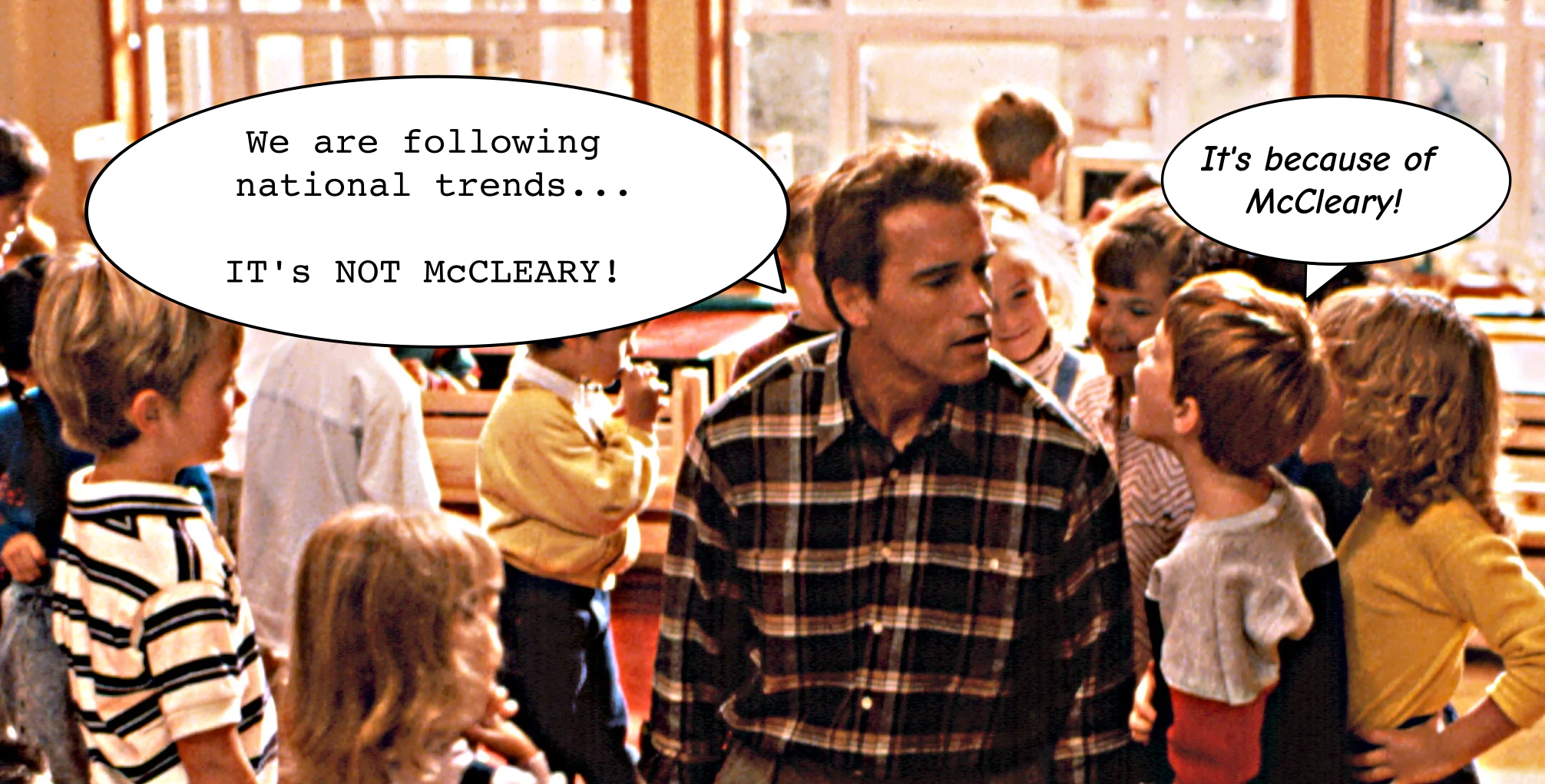 Kindergarten Cop + McCleary